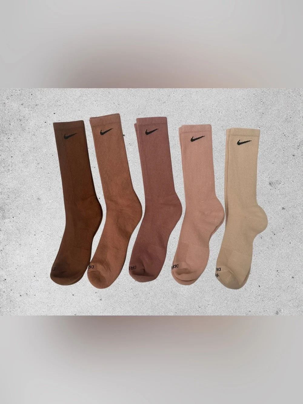 Nike Nude Color Sock Set